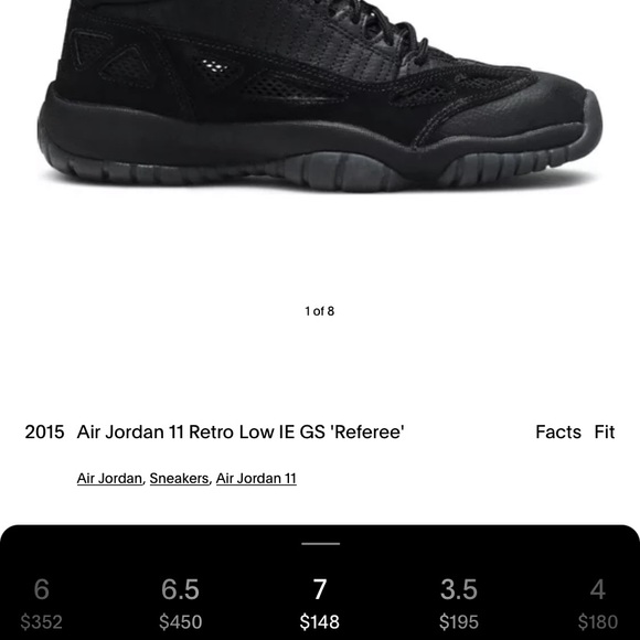 Jordan 11 low referees - Picture 9 of 9